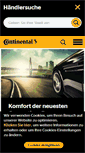Mobile Screenshot of continental-reifen.de